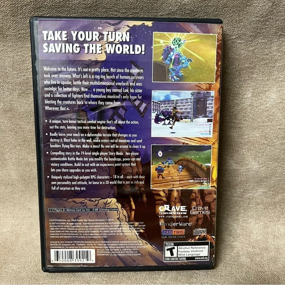 Future Tactics: The Uprising (Sony PlayStation 2, 2004) Tested